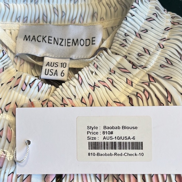 MACKENZIEMODE blouse NWT - Picture 5 of 7